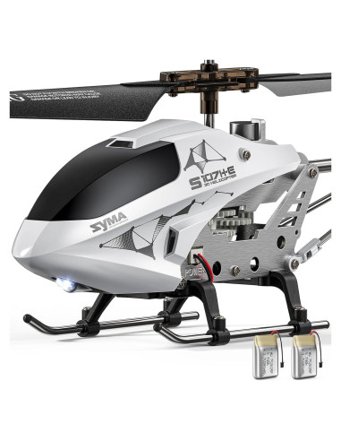Helicóptero RC SYMA S107H con 2 Baterías y 16 Min de Vuelo