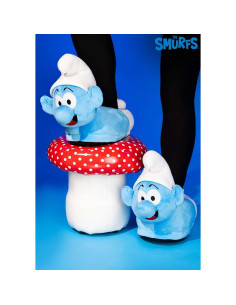 Zapatillas de Peluche Los Pitufos Adultos - Suave y Antideslizante 2