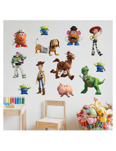 Calcomanías de Pared Toy Story WALL PALZ - Set 12 Stickers Vinilo