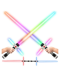 Espadas Iluminadas USA Toyz Crossbeam - Set de 2 LED 74.93 cm