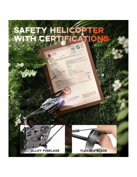 Helicóptero RC SYMA S107H con 2 Baterías y 16 Min de Vuelo