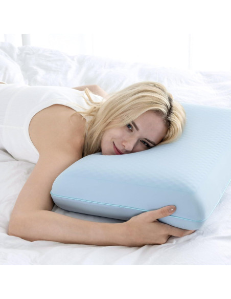 Almohada Viscoelástica EGOHOME con Gel Refrigerante 58x38cm