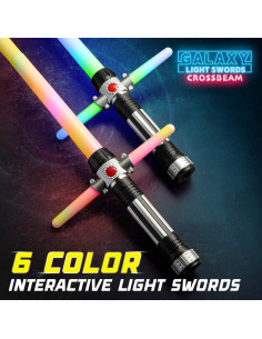 Espadas Iluminadas USA Toyz Crossbeam - Set de 2 LED 74.93 cm 2