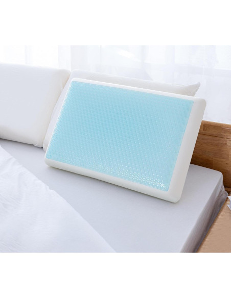 Almohada Viscoelástica EGOHOME con Gel Refrigerante 58x38cm