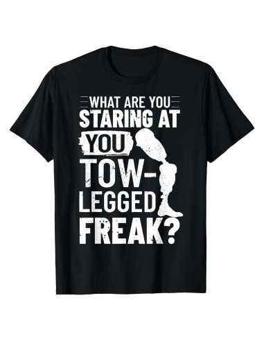 Camiseta Concienciación Pérdida de Extremidades Prótese Pierna