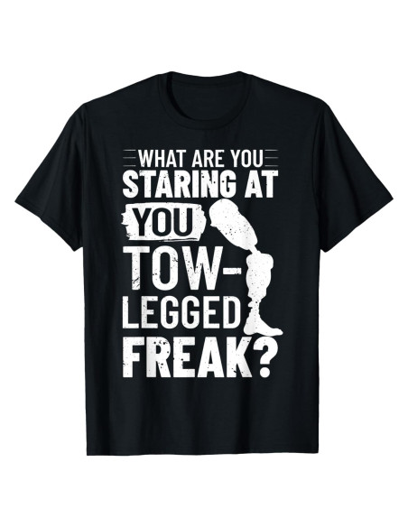 Camiseta Concienciación Pérdida de Extremidades Prótese Pierna