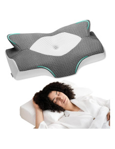 Almohada Cervical Ergonomica Elviros Espuma Viscoelástica 63.5x40.6cm