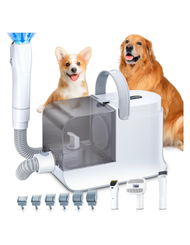 Aspiradora para Perros LABIGO 12000Pa 1.8L con Cortadora