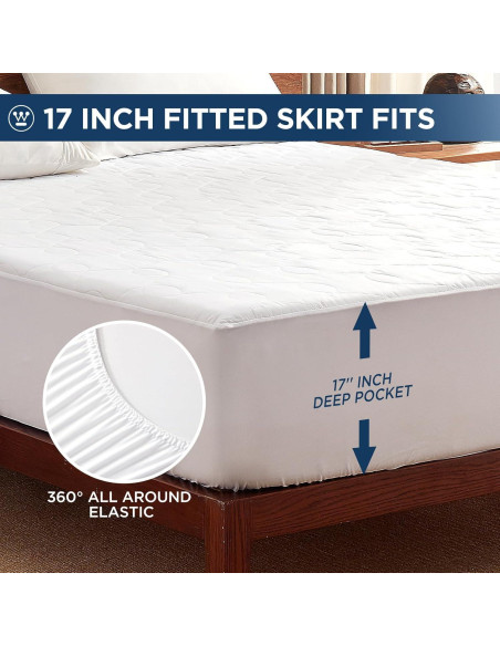 Almohadilla Térmica Queen Westinghouse 10 Niveles Calor 152x203 cm