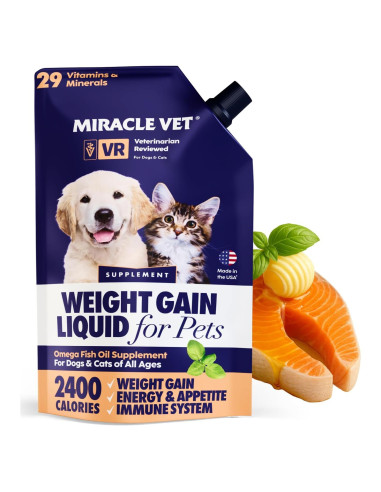 Suplemento Nutricional Miracle Vet para Aumento de Peso 450g