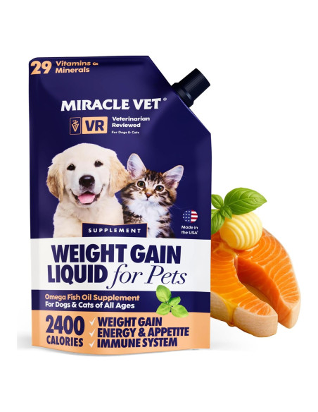 Suplemento Nutricional Miracle Vet para Aumento de Peso 450g