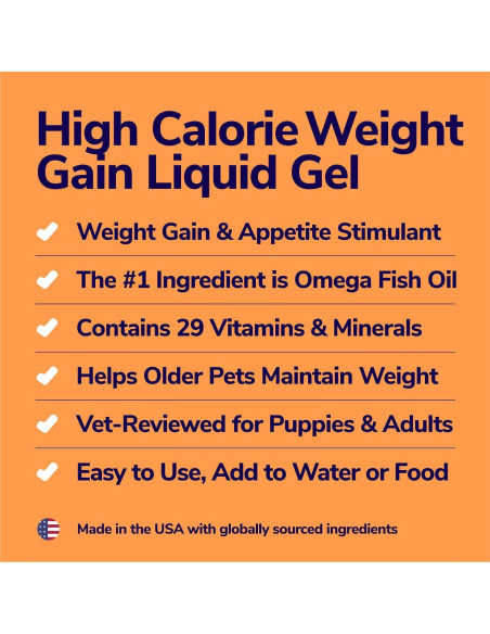 Suplemento Nutricional Miracle Vet para Aumento de Peso 450g