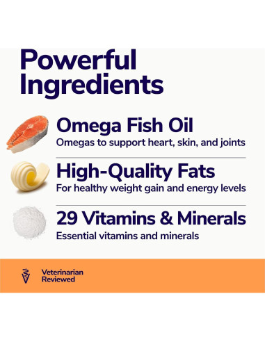 Suplemento Nutricional Miracle Vet para Aumento de Peso 450g