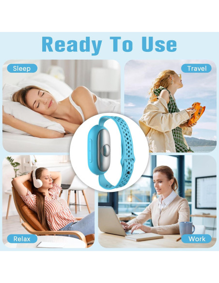 Dispositivo de Ayuda para Dormir WinkithW YWK2P Portátil Azul