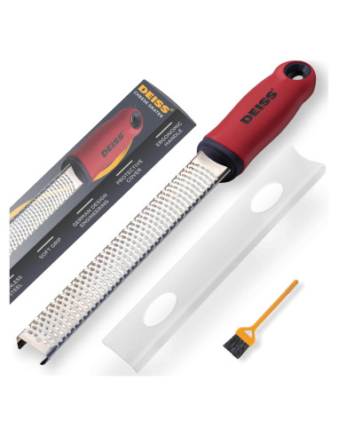 Rallador de Queso Deiss - Acero Inoxidable, Apto Lavavajillas