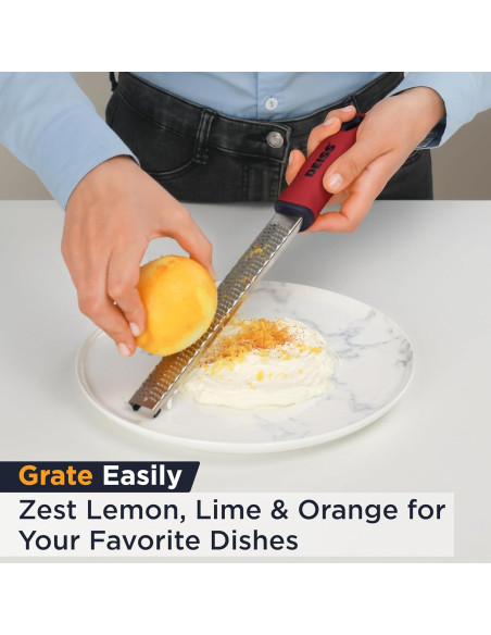 Rallador de Queso Deiss - Acero Inoxidable, Apto Lavavajillas