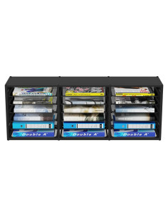 Organizador de Archivos de Escritorio Simple Trending 18 Niveles Negro