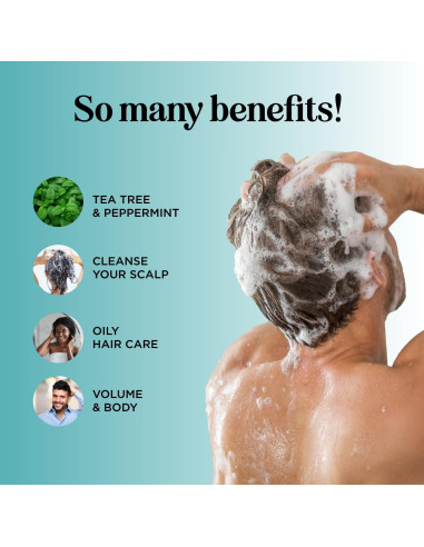 Champú Aclarador Maple Holistics 227ml - Árbol de Té y Menta