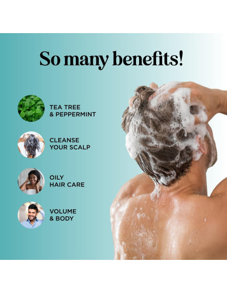 Champú Aclarador Maple Holistics 227ml - Árbol de Té y Menta