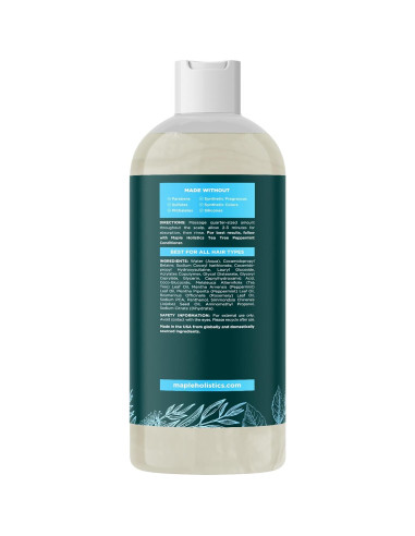 Champú Aclarador Maple Holistics 227ml - Árbol de Té y Menta