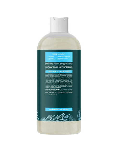 Champú Aclarador Maple Holistics 227ml - Árbol de Té y Menta