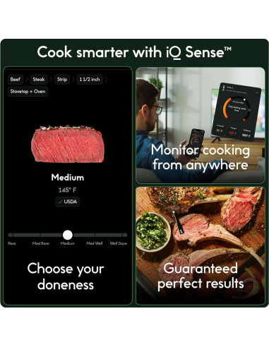Termómetro de carne inteligente CHEF iQ Sense Bluetooth