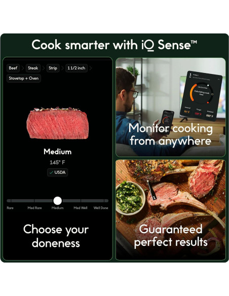 Termómetro de carne inteligente CHEF iQ Sense Bluetooth