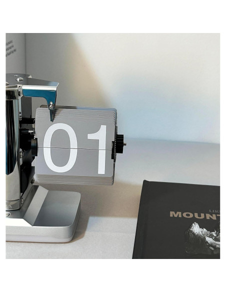 Reloj Digital de Volteo Itigoitie Retro con Luz Nocturna