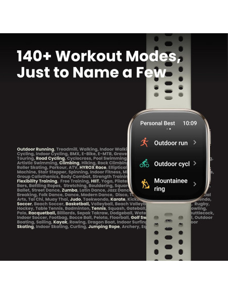 Reloj Inteligente Amazfit Bip 6 46mm, Pantalla AMOLED, GPS, 14 Días Batería