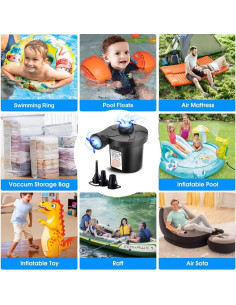 Bomba de Aire Eléctrica BrilliantHouse CZ-198C 110V/12V 2