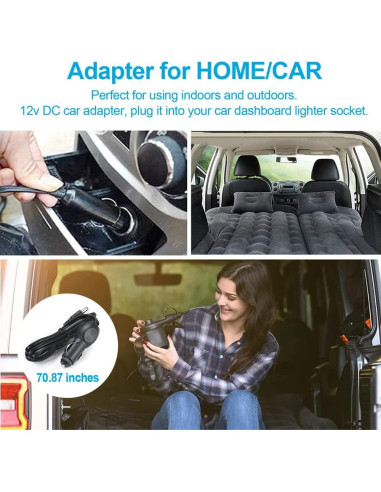 Bomba de Aire Eléctrica BrilliantHouse CZ-198C 110V/12V