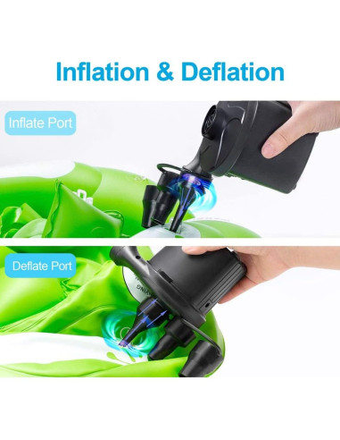 Bomba de Aire Eléctrica BrilliantHouse CZ-198C 110V/12V