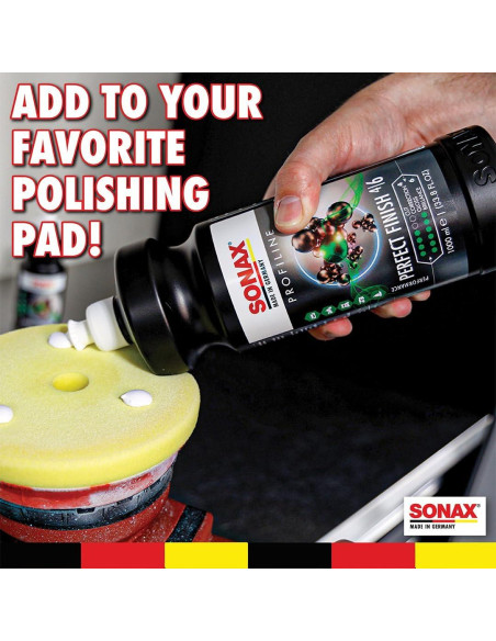 Pulidor Sonax Perfect Finish 1000 ml - Elimina Arañazos y Defectos