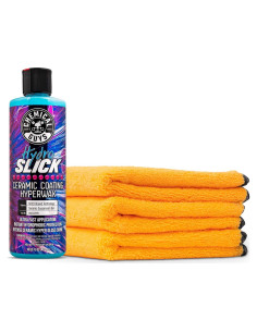 Recubrimiento Cerámico HyperWax Chemical Guys 3x Toallas Microfibra