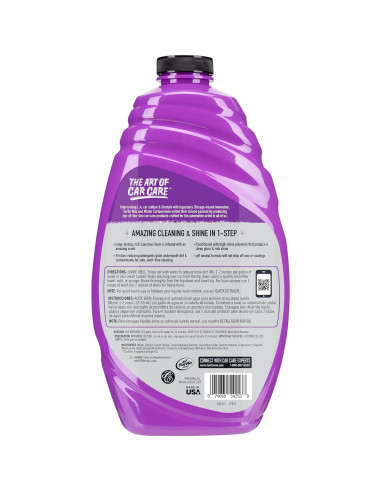 Lavado y Cera Espumosa Turtle Wax 54253 1.5L pH Neutro