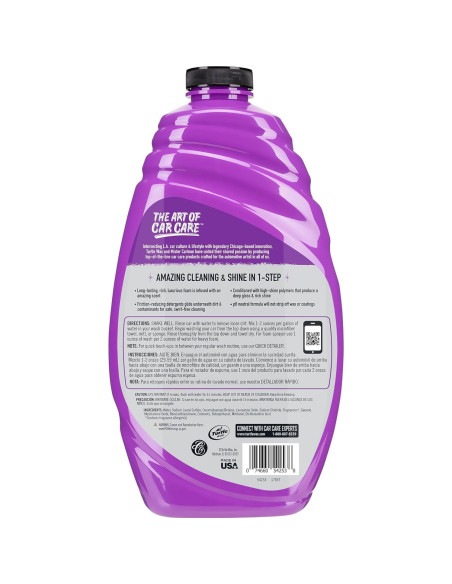 Lavado y Cera Espumosa Turtle Wax 54253 1.5L pH Neutro