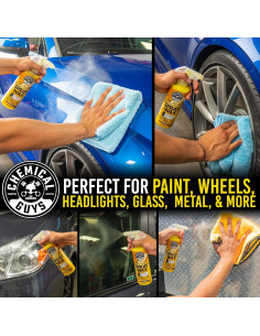Spray de Cera de Plátano Chemical Guys 473 ml + Toallas Microfibra 2