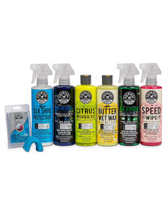 Kit de Cuidado y Limpieza de Autos Chemical Guys HOL124 - 7 Piezas