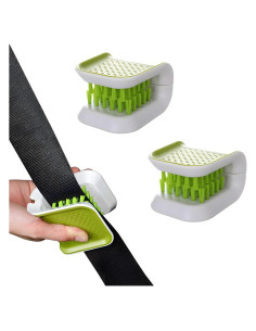 Cepillo de Limpieza Doble Cara KVAEY para Cinturón de Seguridad