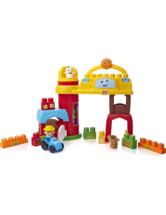 Granja Musical Bobby Barn Mega Bloks 81255 para Niños 1-5 Años 2
