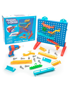 Juguete de Construcción Design & Drill Marble Maze - Educational Insights, Set STEM