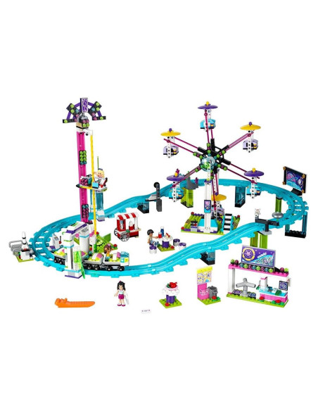 LEGO Friends 41130 Parque de Diversiones con Montaña Rusa 1124 Piezas