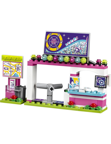 LEGO Friends 41130 Parque de Diversiones con Montaña Rusa 1124 Piezas