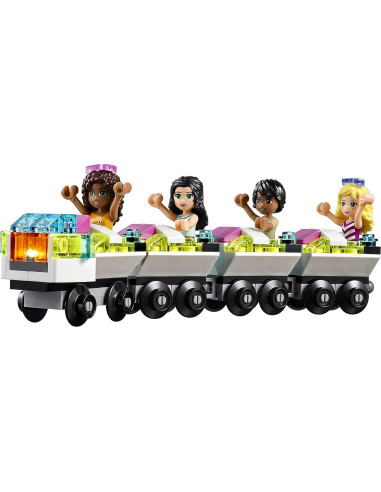 LEGO Friends 41130 Parque de Diversiones con Montaña Rusa 1124 Piezas