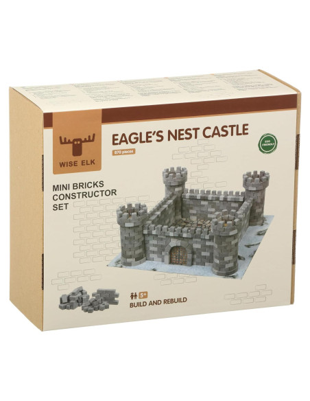 Juego de Construcción Castillo Nido del Águila Wise Elk 870 Piezas