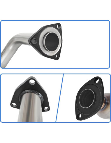 Convertidor Catalítico Pulcherflow Toyota Camry 1997-2001 2.2L Trasero