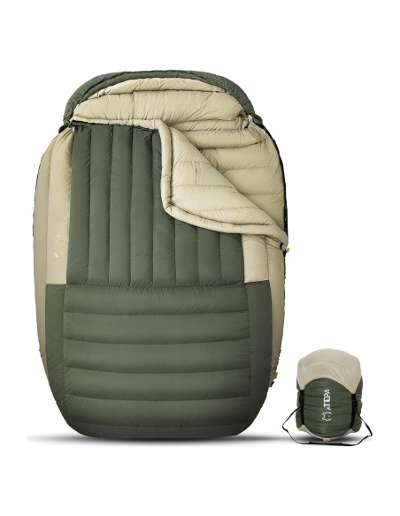 Saco de dormir ATEPA PROMOTER 2000 XL 0C Doble Plumas