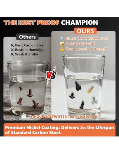 Kit de Tornillos para PC Kalote 167 Piezas M.2 SSD y ATX