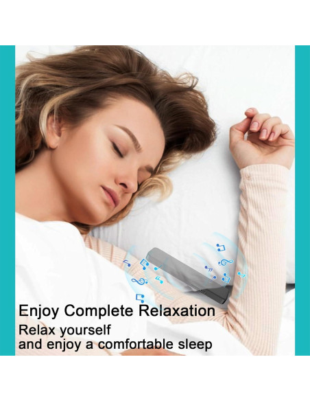 Altavoz de almohada Bluetooth HSDSLEEP Negro - Conducción Ósea