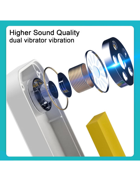 Altavoz de almohada Bluetooth HSDSLEEP Negro - Conducción Ósea